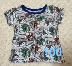 シンカリオン　肌着　アンダー半袖シャツ100cm