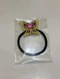 ひみつのアイプリ　ヘアゴム　サクラ
