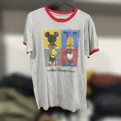 Disney Tシャツ M リンガーTシャツ