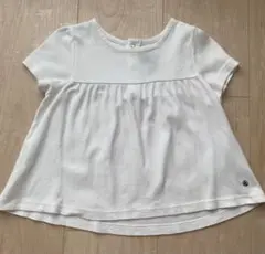 PETIT BATEAU プチバトー　ホワイト Tシャツ 18M81cm