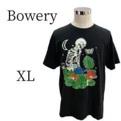 Bowery バワリー 黒 Tシャツ・カットソー XL(LL)