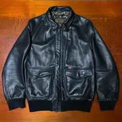 美品/希少✨schott×supreme フライトジャケット　A-2　黒　L 2025年最新】SUPREME SCHOTT A-2の人気アイテム - メルカリ