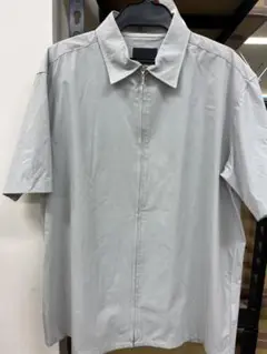 COMME CA DU MODE MEN nylon zip up shirt