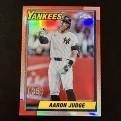 2025 Topps Chrome Aaron Judge 35th