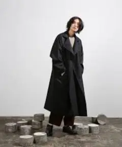 Dulcamara 18AW フラノダブルロングコート