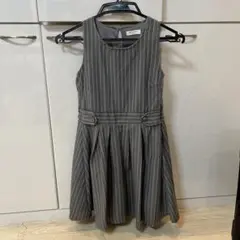 ほぼ新品！綺麗めにお出かけする時ジャンパースカート140ワンピース140