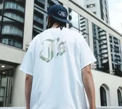 j's logo tee camo jesses shop JSF