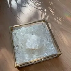 トマスゴンサガ産 ミニミニ 水晶 クラスター 浄化セット