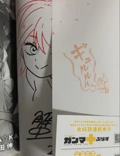 女キャラで異世界転移してチートっぽいけど 1巻 蟹田伸 直筆イラスト入りサイン本