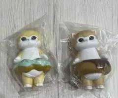 モフサンド　ソフビ　フィギュア　ドーナツにゃん　２個セット