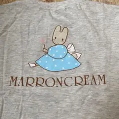 マロンクリーム　半袖Tシャツ　 L L サンリオ