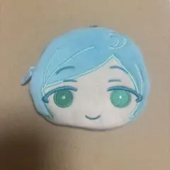 顔型ポーチ 青あんさんぶるスターズ 深海奏汰 ポーチ