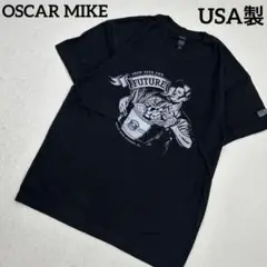 【USA製】OSCAR MIKE ブラック 農業系Tシャツ future