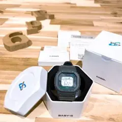 CASIO【カシオ】Baby-G腕時計BLX-560VHサーフィン釣りグレー×緑