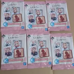 2　一番くじ しぐれうい　K賞ステッカー4枚セット　未開封 6点セット