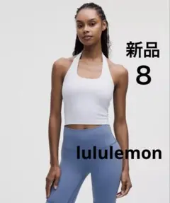 新品タグ付 lululemon Alein スクエアネックホルタータンクトップ