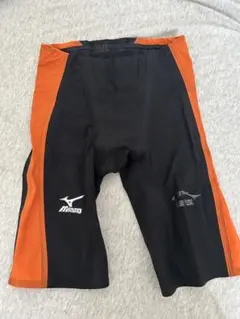Mizuno 競泳水着 黒/オレンジ Fina認証