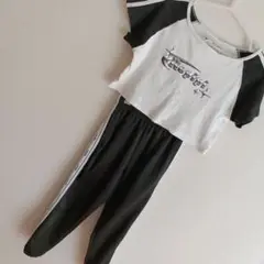 レピピ　クロップドTシャツとパンツセット S