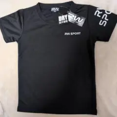 【新品タグ付き】RW SPORT ブラック Tシャツ 130サイズ