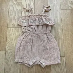 バースデイ　tete a tete ロンパース　80