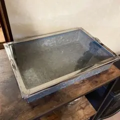 駄菓子屋さん ブリキ ショーケース 収納ケース 昭和レトロ 小物入れ