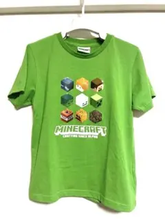 Minecraft キッズ Tシャツ 160サイズ グリーン