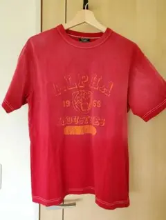 送料無料 ALPHA INDUSTRIESアルファ ダメージプリントT M 美品