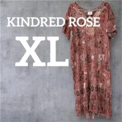 一点物✨美品❣️KINDRED ROSE 【XL】花柄ワンピース