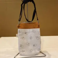 ❤たまご型　ポシェット　おさんぽショルダー　ビションフリーゼ