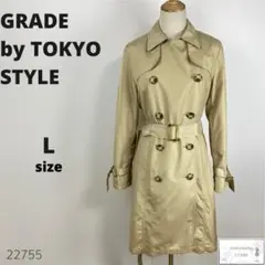 訳あり美品 GRADE by TOKYO STYLE トレンチコート スプリング