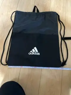 adidas ドローストリングバッグ ブラック