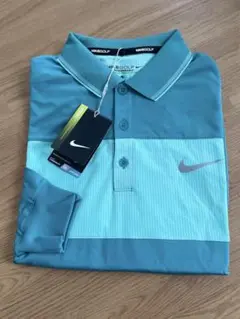 【新品タグ付き】Nike GOLF DRI-FITメンズ長袖ポロ Lサイズ
