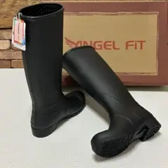 新品　エンジェルフィット　長靴　レインブーツ