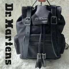 【希少品】Dr. Martens リュック タッセル ナイロン レザー ロゴ 黒