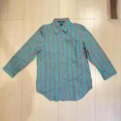 LAUREN RALPH LAUREN ラルフローレン 80s 緑タグ長袖シャツ