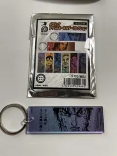 キングダム展 メタリックアクリルキーホルダー 信