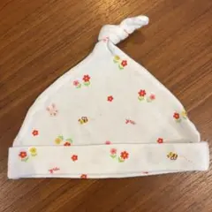 ミキハウス　新生児　帽子