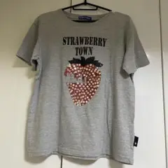 Tシャツ いちご柄