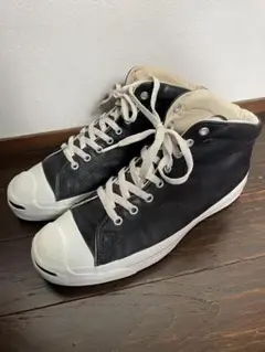 貴重 90s USA製 コンバース ジャックパーセル MID ミッドカット 黒