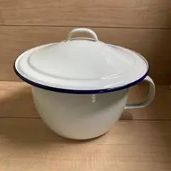 ホーロー　おまる　チャンバーポット