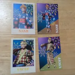 ONEPIECE 麦わらストア 出張店 ブロマイド ナミ ウソップ