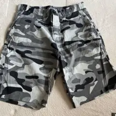 SABBAT13 グレー カモフラ ショートパンツ