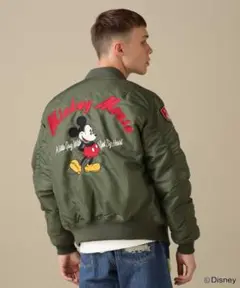 ■31.2 AVIREX × Disney MA1 ミッキー フライトジャケット AVIREX（アヴィレックス）の「《Disney Collection》FLIGHT