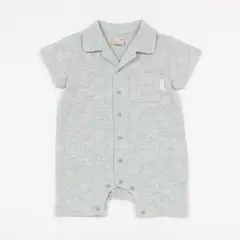 【美品】プティマイン ベビー服　開衿カバーオール　70サイズ