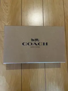 COACH ブラックレザーベルト