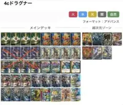 2025年最新】4cドラグナー デッキの人気アイテム - メルカリ