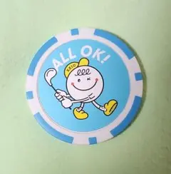 【XXIO】カジノチップマーカー カラー（水色）非売品、未使用美品