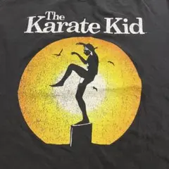 ムービーTシャツ The Karate Kid Mサイズ 黒 空手キッド　映画