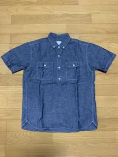 THE NORTH FACE 半袖ワークシャツ グレー