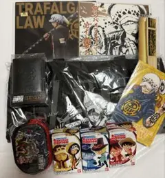 ワンピース トラファルガー・ロー バッグ、色紙等